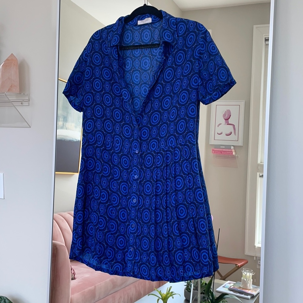 Equipment silk dress